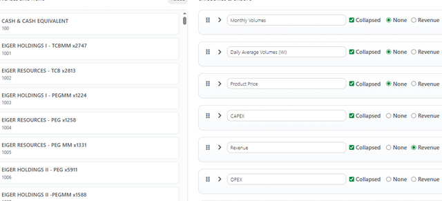Setting Up the LOS Layout LOS Layout Builder Screenshot