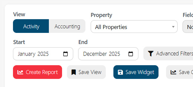 Saved Views, Saved Widgets, and Visibility Save Views in Upstream+